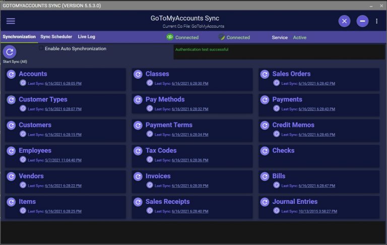 QuickBooks Desktop Sync App
